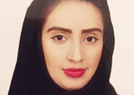  المحامية منار التميمي.