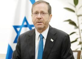  الرئيس الإسرائيلي.