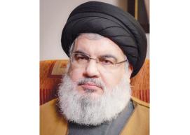  حسن نصر الله. 