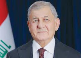 رئيس جمهورية العراق.