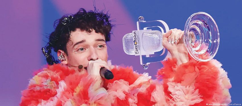 الفائز بمسابقـة يوروفيجن  2024 يعيد الجائـزة احتجاجا  على استمرار مـشاركـة إسرائيل