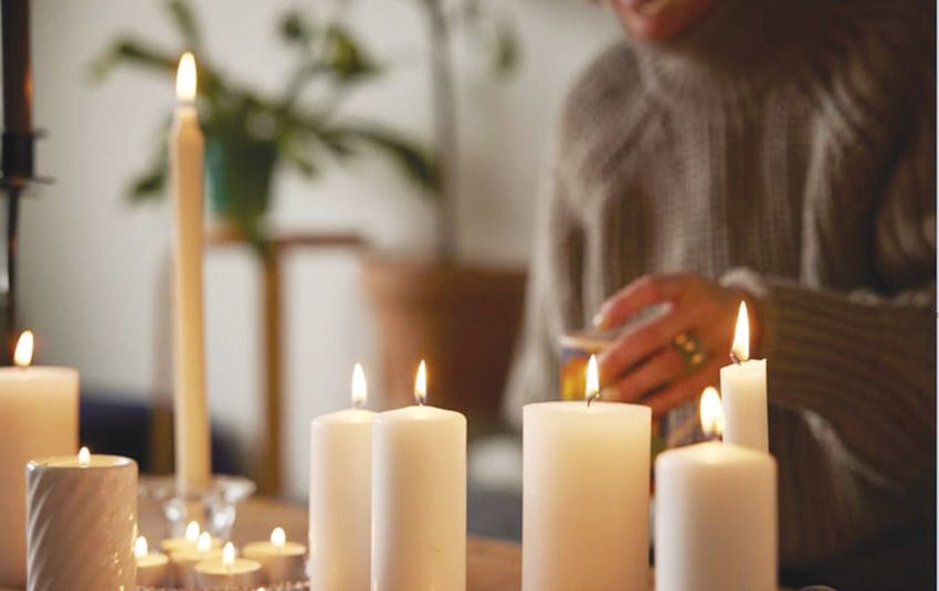 الشموع المعطرة