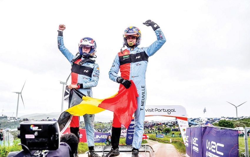 Neuville giành chiến thắng tại Rally Bồ Đào Nha