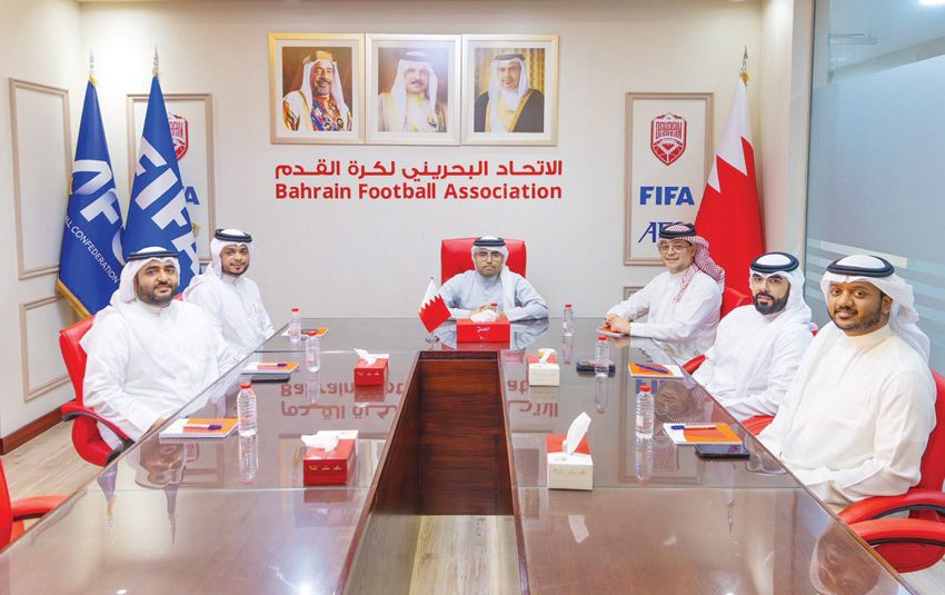 Ủy ban Truyền thông Liên đoàn Bóng đá Bahrain họp phiên đầu tiên