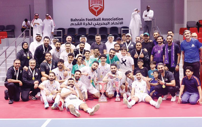 Ngân hàng Hồi giáo Bahrain đăng quang cú đúp giải VĐQG và Cúp futsal