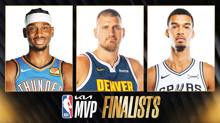 Hôm nay công bố giải MVP mùa giải NBA 2024-2025