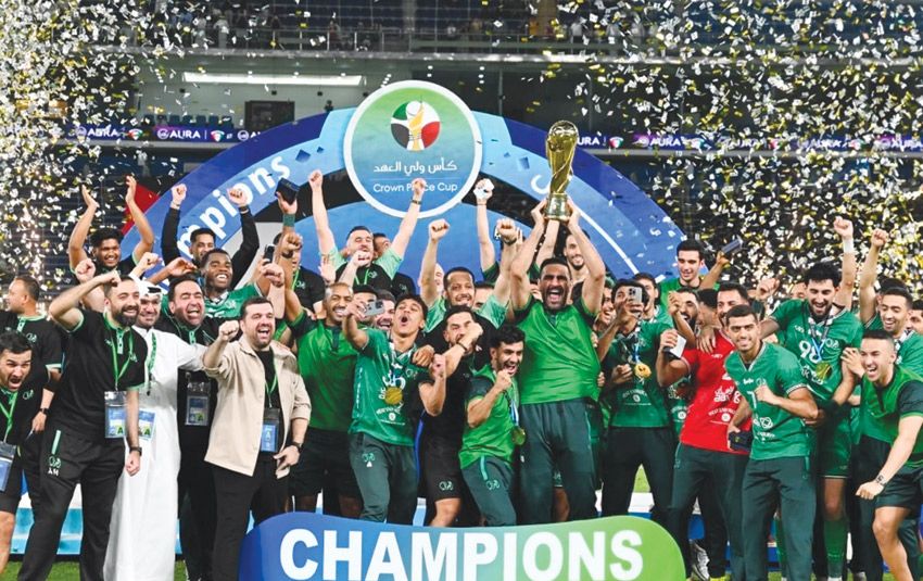 Al-Arabī vô địch Cúp Vua kế vị Kuwait sau chiến thắng 3-0