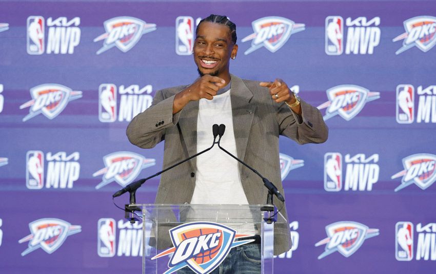 SGA đoạt MVP NBA lần thứ 2 liên tiếp