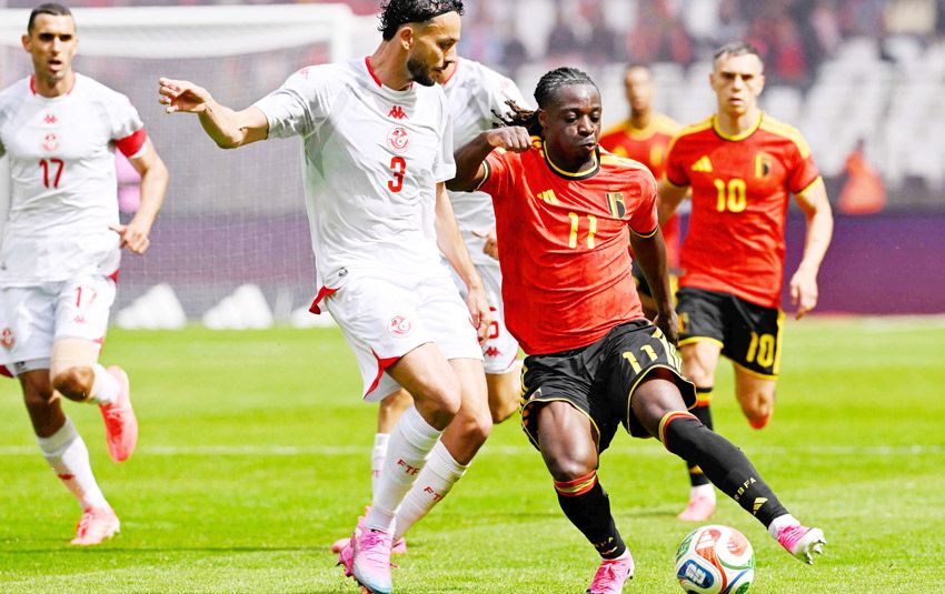 Tunisia Thua Sáp 0-5 Trước Bỉ Tại Brussels
