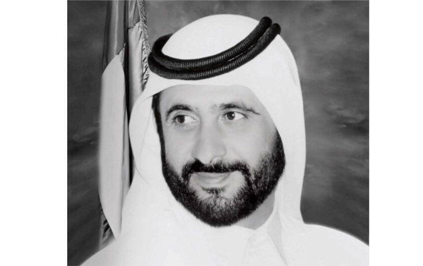  الراحل الشيخ أحمد بن راشد آل مكتوم.